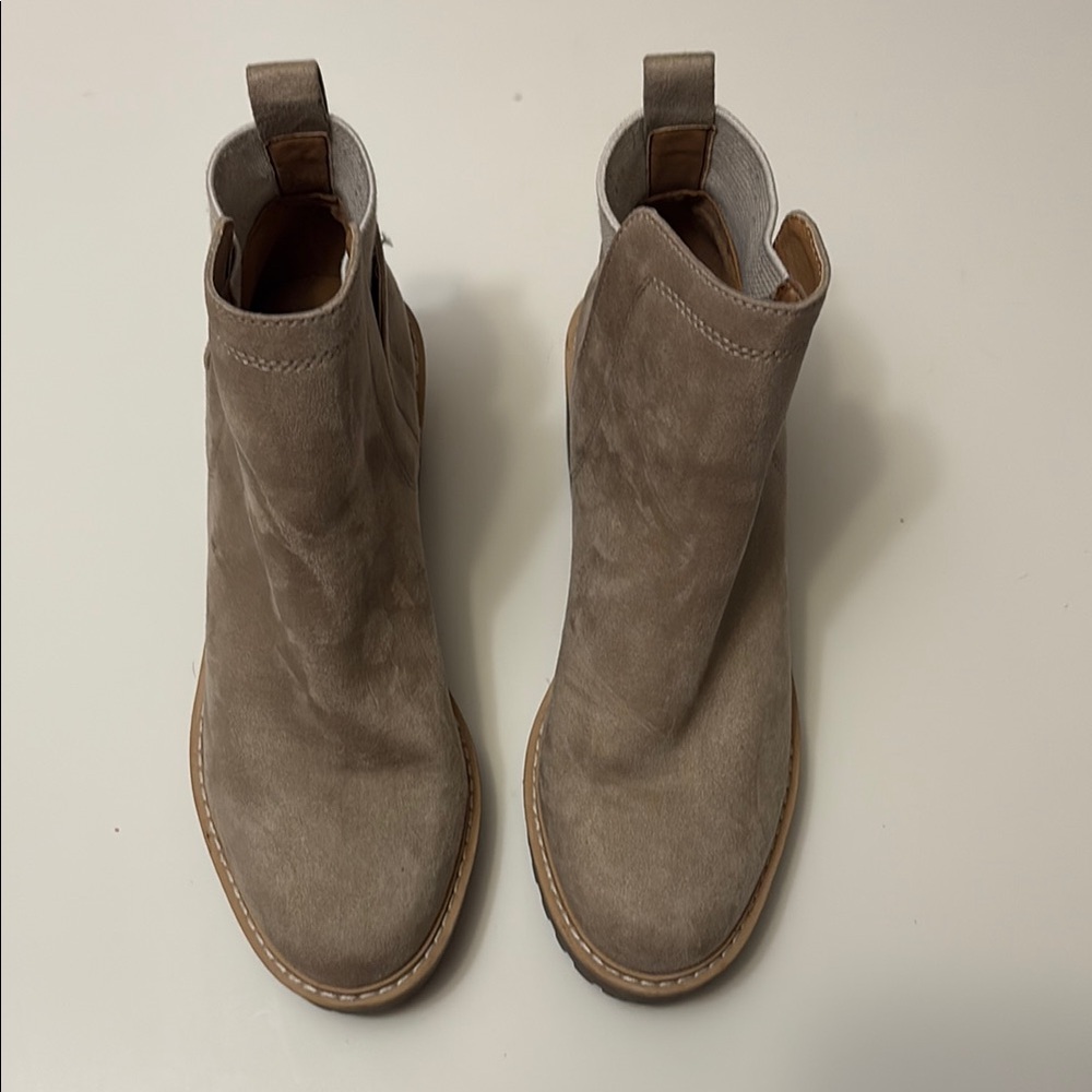 Dolce Vita Tan Ankle Boots